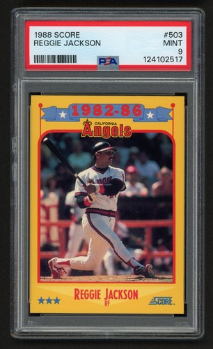 1988 Reggie Jackson #503