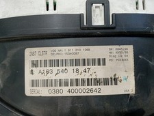 A1635401847 tableau de bord compteur pour MERCEDES-BENZ CLASE M ML 270 383512