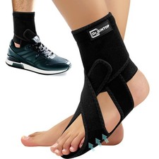 AFO Foot Drop Brace for Walking, Plantar Fasciitis Night Splint, Ankle Foot O...