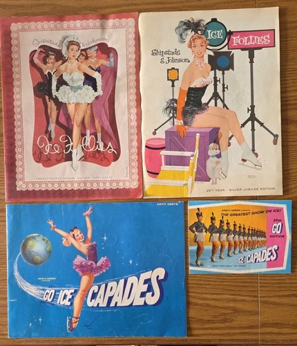 VINTAGE ICE CAPADES/FOLLIES PROGRAMS