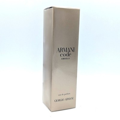 Armani Code Absolu Eau de Parfum pour Femme 75ml 2.5 FL Oz EDP Neu OVP RARE