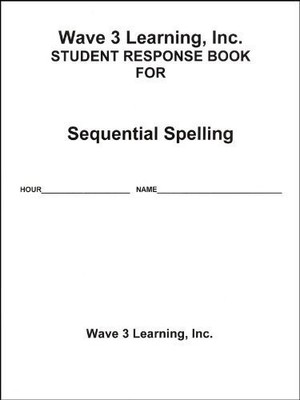 Sequential Spelling Student Response Book - Paperback By Don McCabe - GOOD