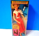IDEAL POS'N TAMMY DOLL  AND TELEPHONE BOOTH #9105-8 ORIGINAL OUTFIT 1960'S 1964