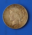 1922 peace silver dollar No Mint Mark
