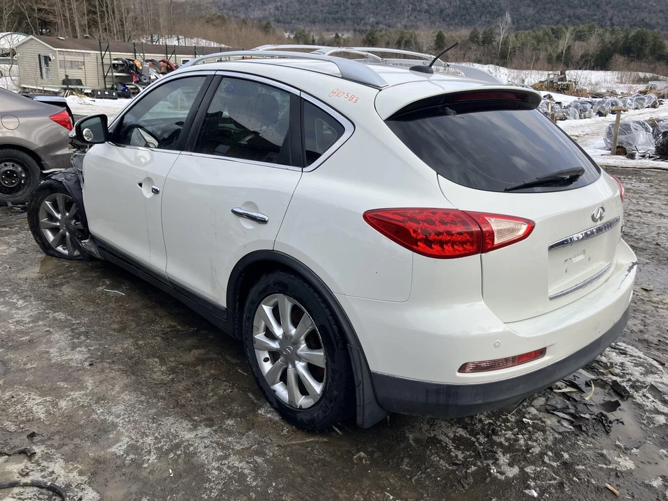 10 INFINITI EX35 Rear Bumper Reinforcement (REBAR ONLY) Foto 3 de 4