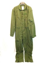 USAF 46L 46 Long Green Flyers Coveralls CWU 27/P Class 1 FR Aramid Air Force GI