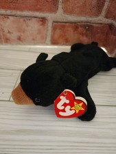 Ty Beanie Babies Blackie the Black Bear
