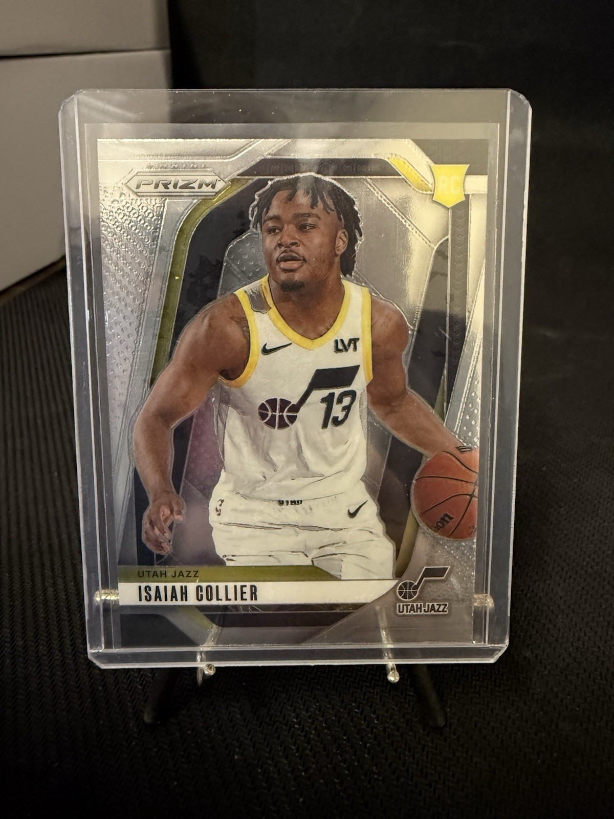 2024-25 PANINI PRIZM #227 ISAIAH COLLIER ROOKIE RC UTAH JAZZ