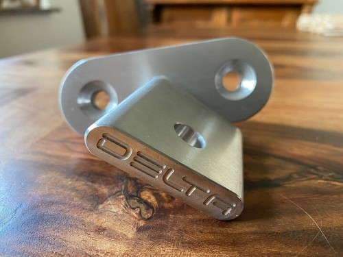 Delta Aluminum Light Mount Brackets Jeep Wrangler TJ - Bild 2 von 5