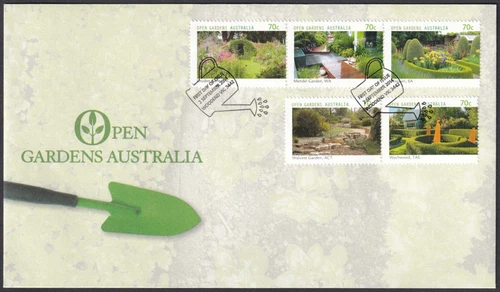 AUSTRALIA - 2014 'OPEN GARDENS' First Day Cover [D6811]