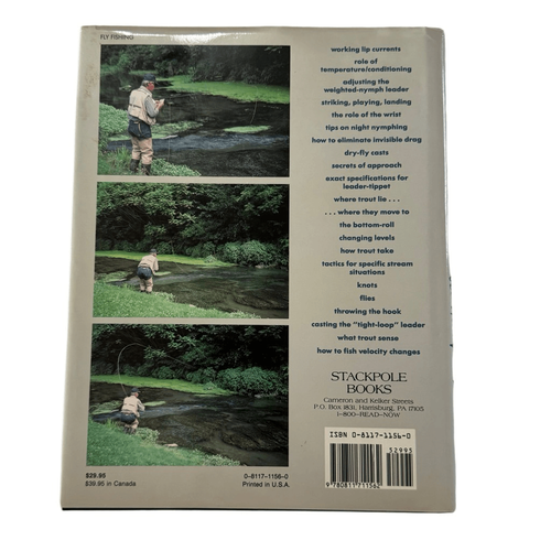 On the Trout Stream with Joe Humphreys-Illustr Fly Fishing HCDJ '89 1st Edition - Imagen 2 de 10