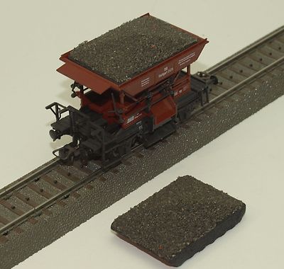 039 H0 Ladegut Roco Talbot Schotter dunkelgrau, 67722, 67721, 66416, 66415, OVP