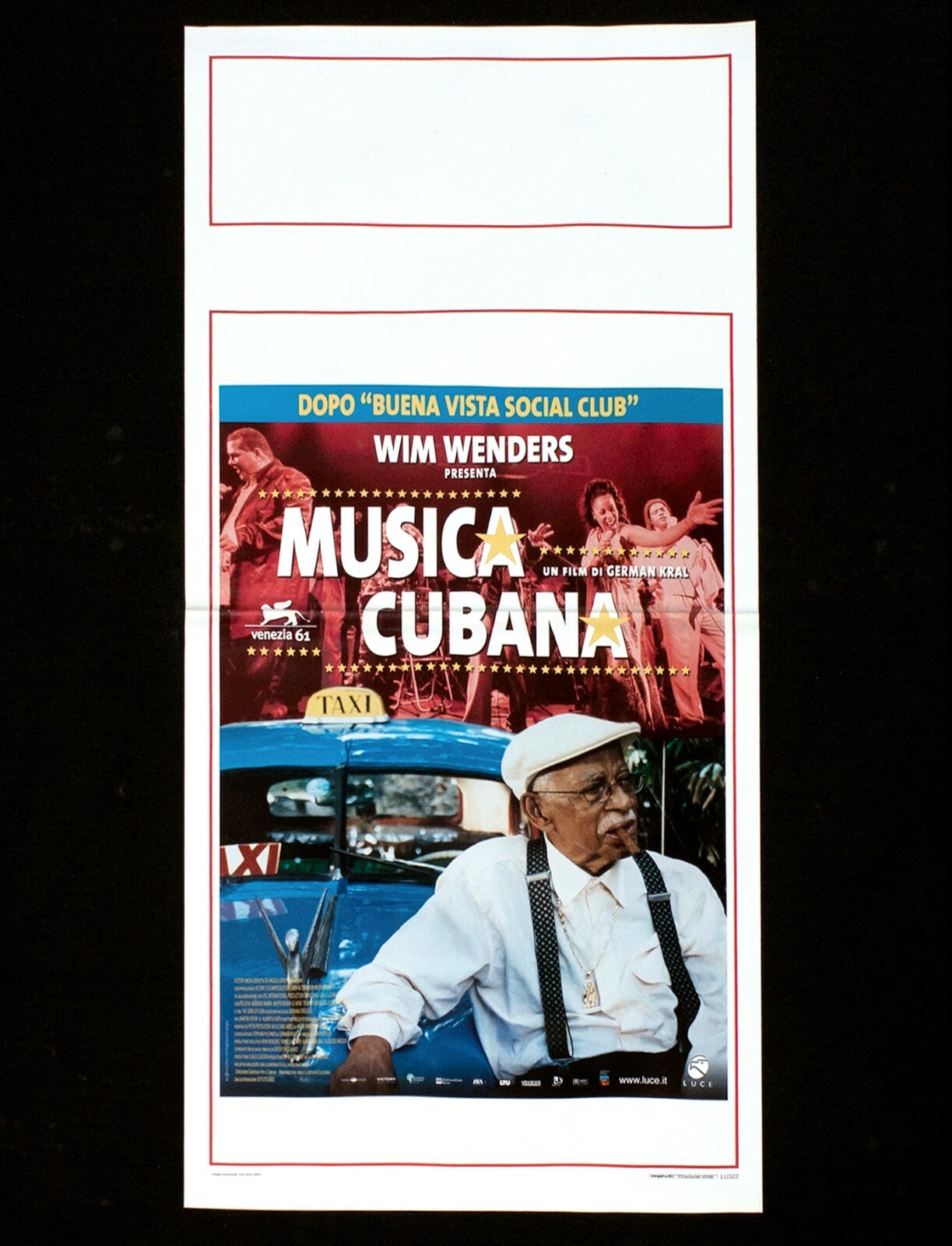 Locandina originale film Musica cubana (2004) - Regia di German Kral