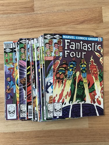 FANTASTIC FOUR MARVEL COMIC BOOK LOT 226 229 231 232 238 239 240 WHAT IF BYRNE 1