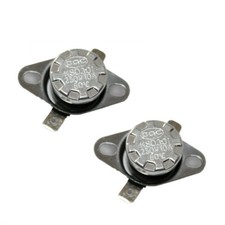 2Pcs KSD301 N.C 95 C Thermostat Temperature Thermal Control Switch 10A AC 250V