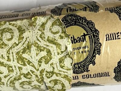 NEW VINTAGE 60 70 s Double Roll Designer Wallpaper THIBAUT