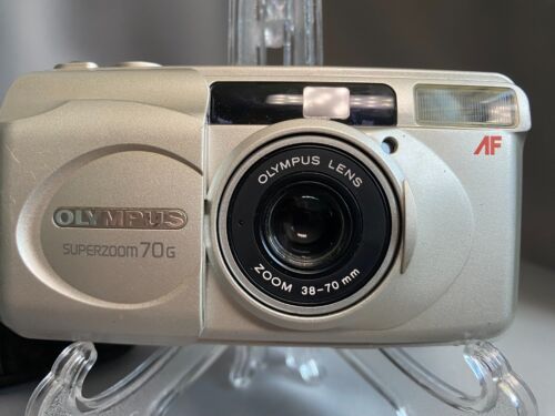 Vintage Olympus Superzoom 70G - плівковий фотоапарат 35 мм - об'єктив 38-70 мм (