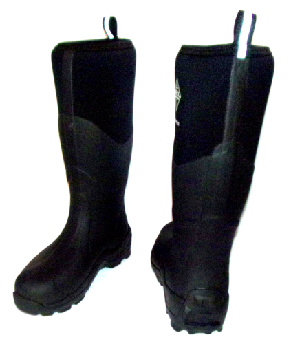 NEW MUCK MUCKMASTER BLACK TALL WP RUBBER BOOTS MEN'S 8, WOMEN'S 9 M - Picture 3 of 4