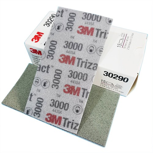 Gancho 3M Trizact 2 3/4 pulgadas x 5 1/2 pulg. Hojas de espuma 15 piezas/caja - Imagen 7 de 7