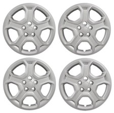 NEW 2017-2019 17" Ford ESCAPE Hubcap Wheelcover Bolt-On SET OF 4 SILVER