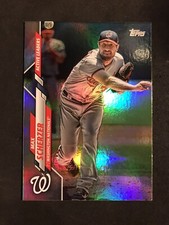 2020 Topps Update RAINBOW FOIL #U66 Max Scherzer WASHINGTON NATIONALS