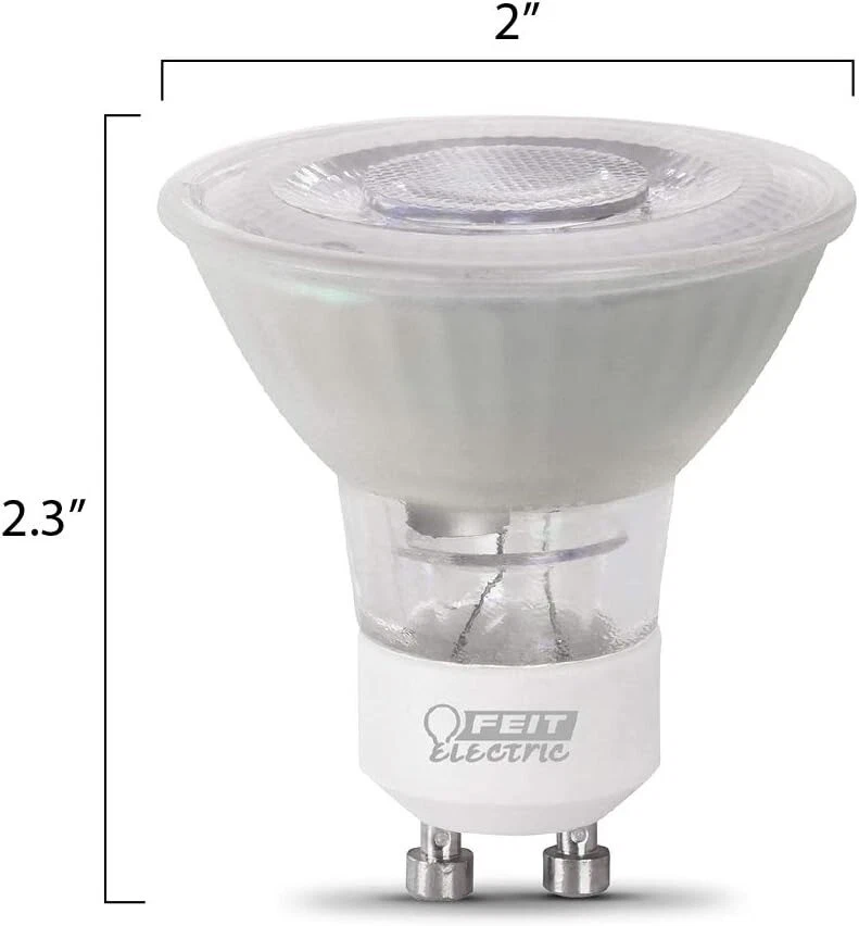 Feit Electric 35W Equivalent Bright White 3000K GU10 MR16 Bi Pin Base Light Bulb - Image 3 of 4