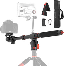 360  Rotatable Tripod Boom Arm with Sandbag for Multi-Angle Photography, 22lbs M
