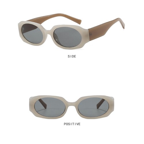 Unisex Oval Getönt Kurzsichtigkeit Kurzsichtigkeit Brille Retro Kleines Gestell Sonnenbrille Heiß - Bild 8 von 22