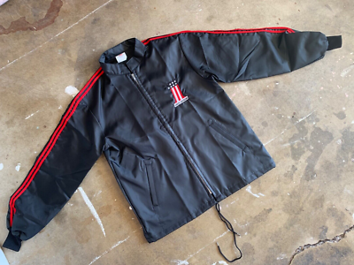 70s - 80s VINTAGE HARLEY DAVIDSON NYLON RALLY BIKER SHELL JACKET