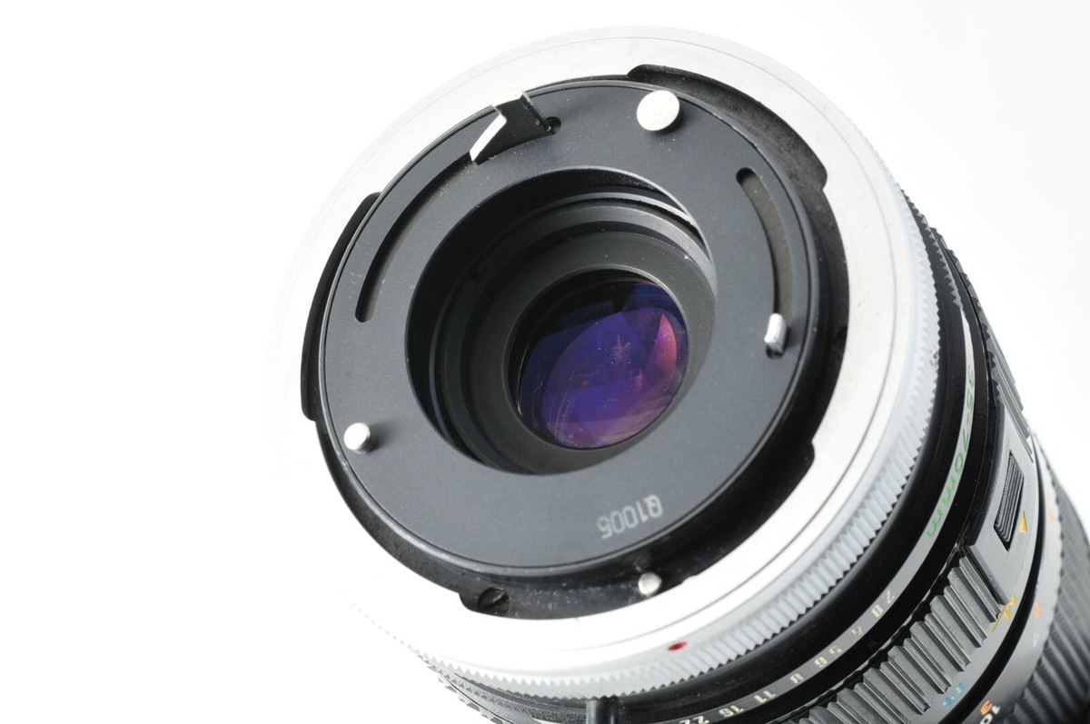 Exc+5] Canon FD 35-70mm f/2.8-3.5 SSC S.S.C. MF Zoom Lens