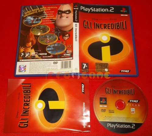 GLI INCREDIBILI 1 Ps2 Versione Ufficiale Italiana 1ª Edizione ○ COMPLETO |  eBay