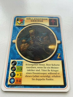 Doomtrooper Warzone: Höllenstromgebirge *German* Mutant Chronicles CCG