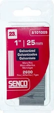 Senco 1 in. 23 Ga. Straight Strip Galvanized Micro Pins 2,600 pk