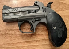 Custom Over-Sized Skull Grip Bond Arms and Cobra Titan Derringer Black