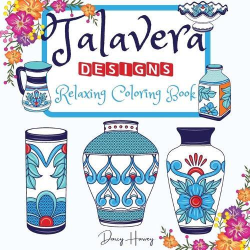 Thumbnail - Darcy Harvey Talavera Designs Adult Coloring Book (taschenbuch)