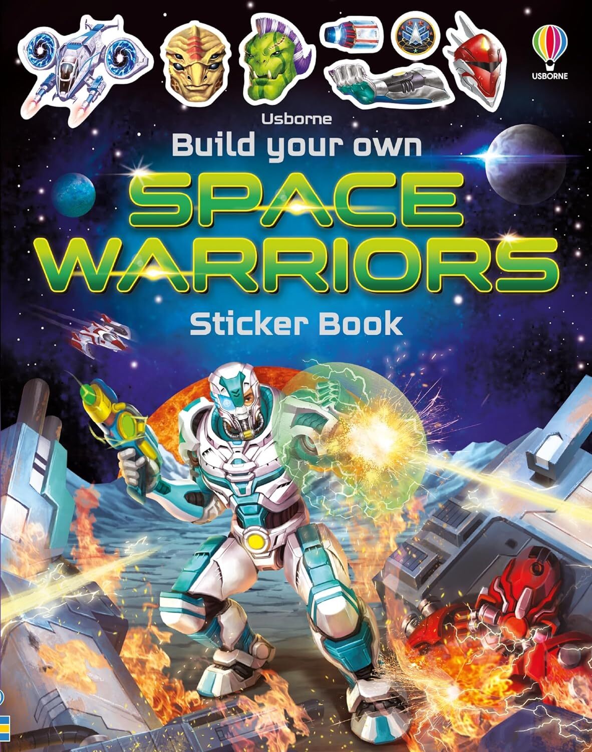 9781474969093 Build Your Own Space Warriors Sticker Book (Build ...cker Book): 1