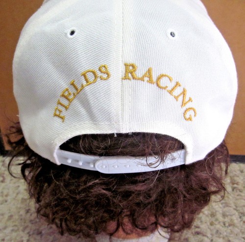 FIELDS RACING drag NHRA baseball hat top-fuel dragster Rail Time embroidery cap - Picture 2 of 2