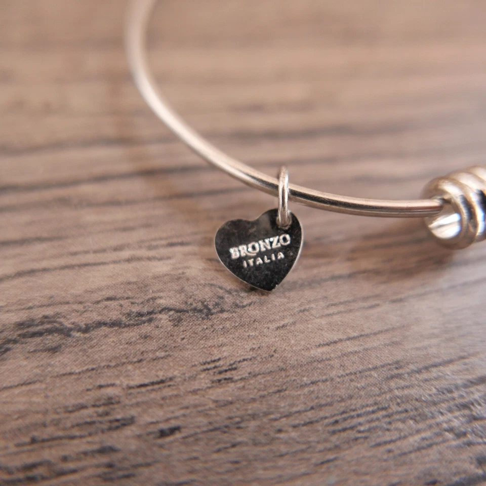 ¡Pulsera Moneda 200 Liras Expandible Bronzo Italia!!! Bronce Milor Italia Foto 2 de 3