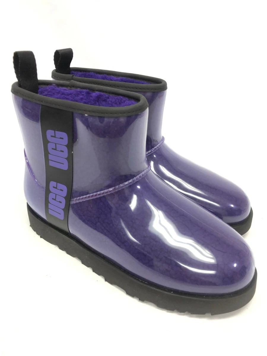 purple ugg rain boots