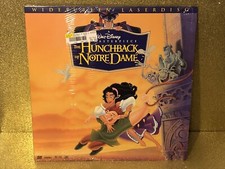 Walt Disney  s HUNCHBACK OF NOTRE DAME Laserdisc Widescreen NSTC EX Cond. Shrink
