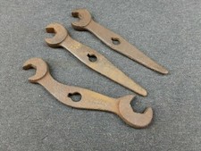 alt Maulschlüssel 3x RS  Bordwerkzeug Landmaschine Traktor Werkzeug Oldtimer