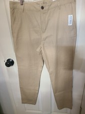 Women's Old Navy High-Rise Skinny Adjustable Waist Size 12 Pants Beige