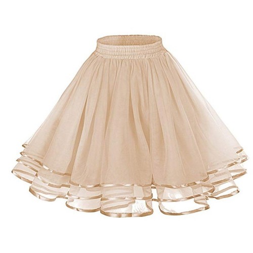 Retro Vintage 50s Tutu Petticoat Crinoline Ladies Rockabilly Tulle Underskirts - Picture 13 of 31