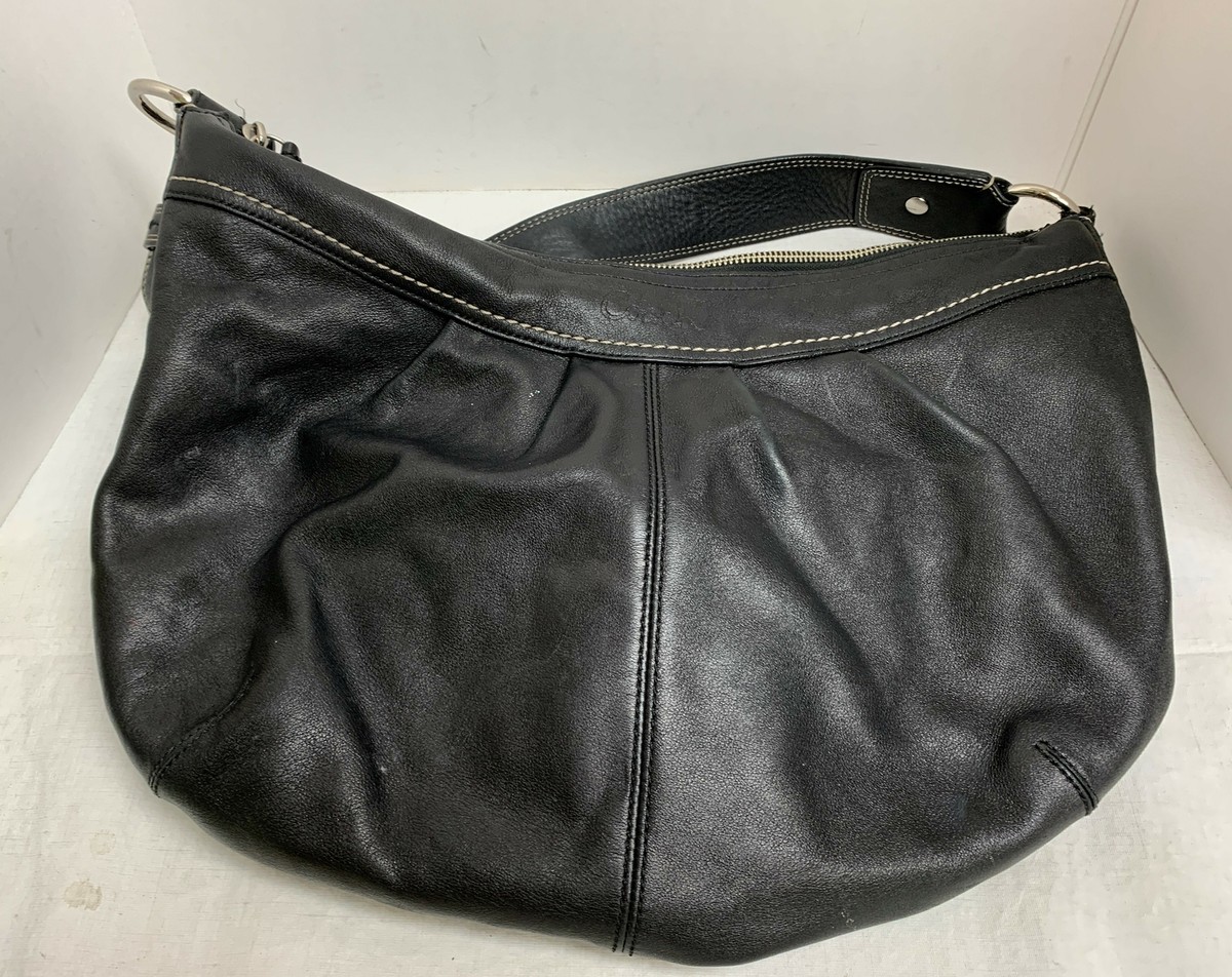 Coach Soho Black Leather Bag Large Coach No. D0973-F13731 | eBay