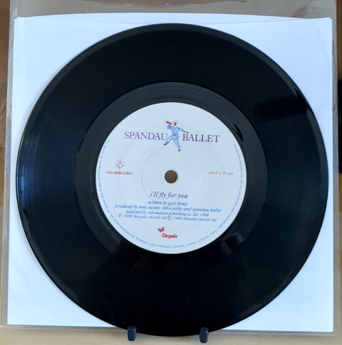 SPANDAU BALLET: I'll Fly For You 1984 Chrysalis Records - UK Import - 7" Vinyl - Picture 2 of 3