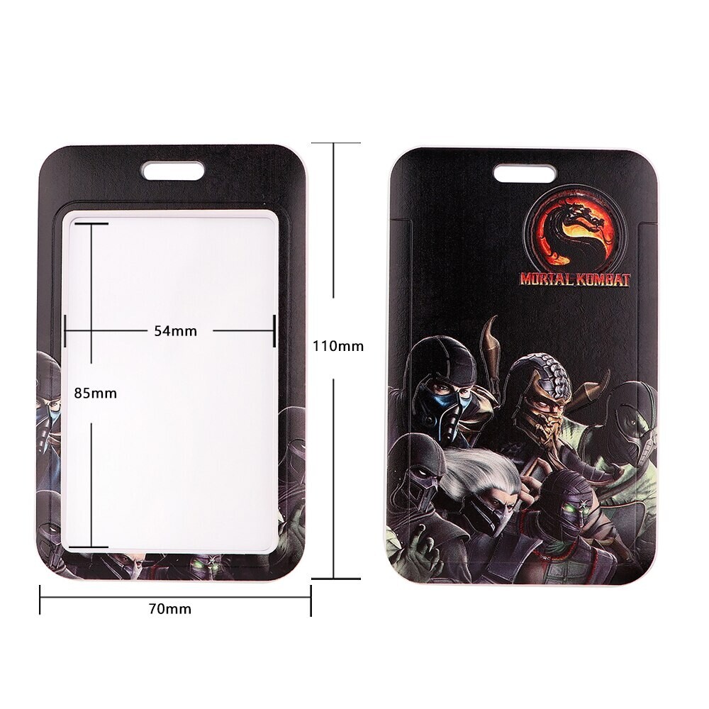 Anime Source Mortal Kombat Video Game Characters Series Lanyard Keychain ID Badge Holder Anime Source Mortal Kombat Video Game Characters Series Lanyard Keychain ID Badge Holder