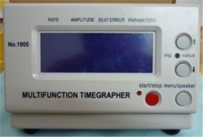 New Multifunction Timegrapher No. 1000 Watch Timing Machine Calibration Tools oh