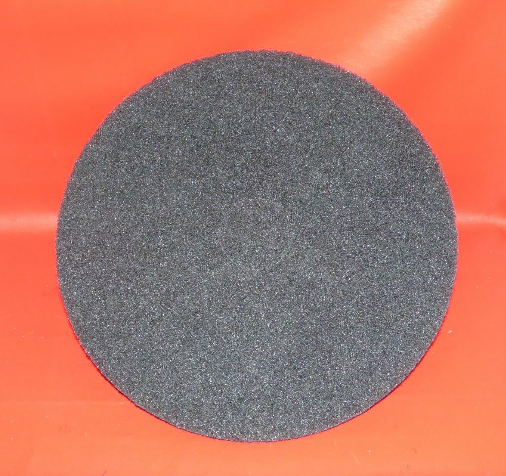 Disque monobrosse decapage noir 508mm pour travaux de sol industriel x5