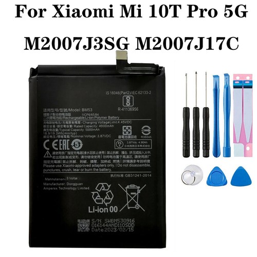 Batteria Nuovissima BM53 5000mAh Per Xiaomi 10T/10T Pro - 2