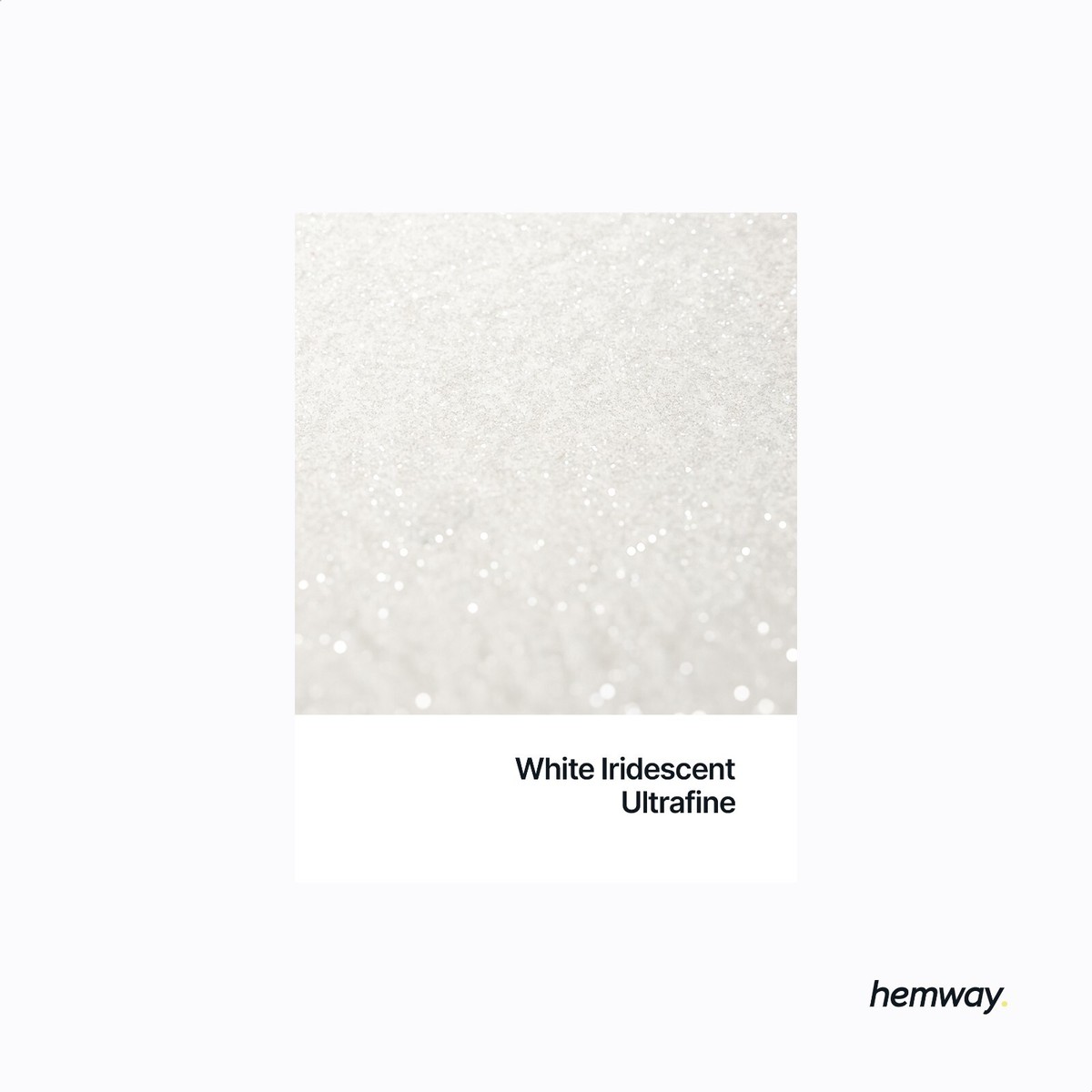 その他 GLITTER CLEAR HIME Hemway Glitter Paint Additive 100g - Silver Holographic